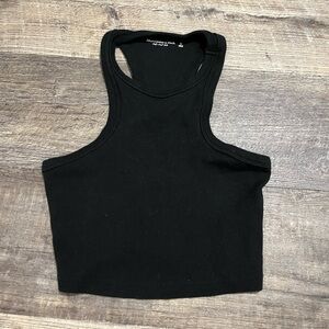 xs Abercrombie & Fitch Black crop top tank top